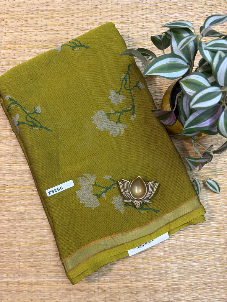 Chiffon Sarees #F5756