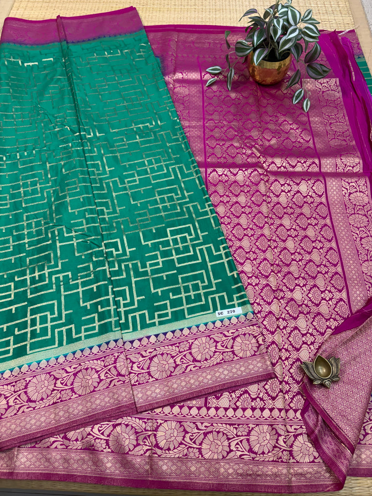 Semi Crepe Sarees #SC270