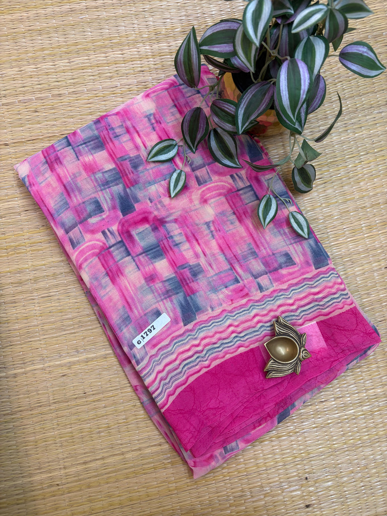 Designer Synthetic Saree#G1797
