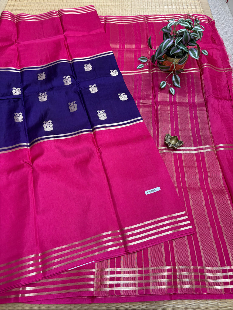 Semi Crepe Sarees #F7879
