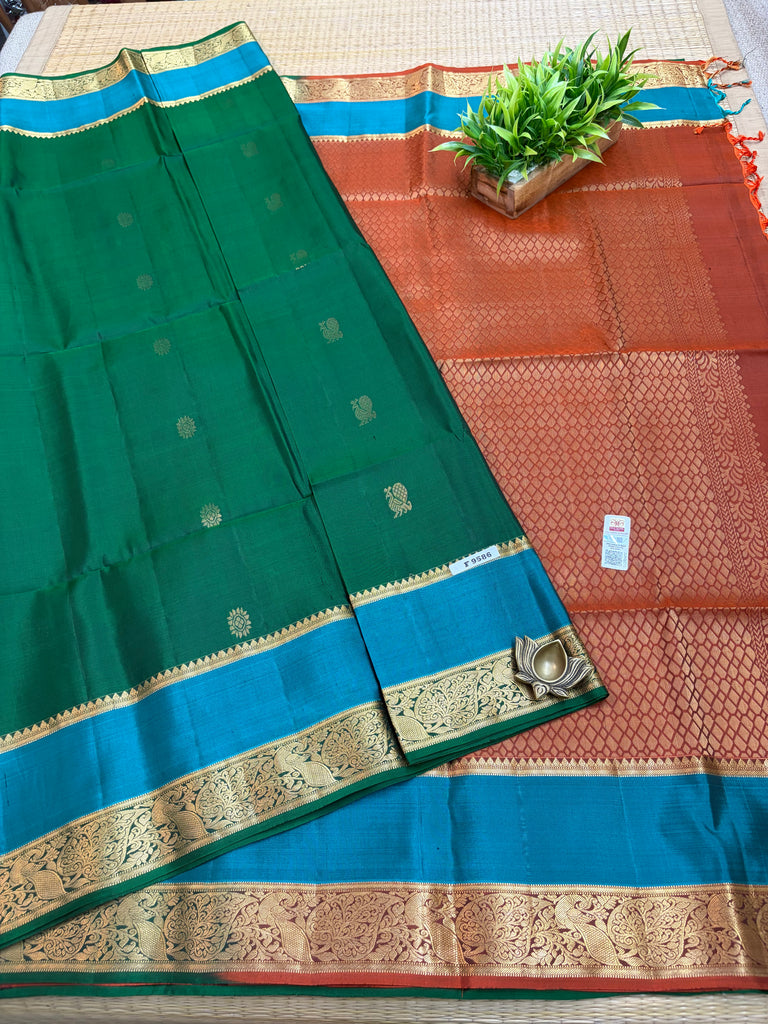 Pure Soft Silk Saree #F9586
