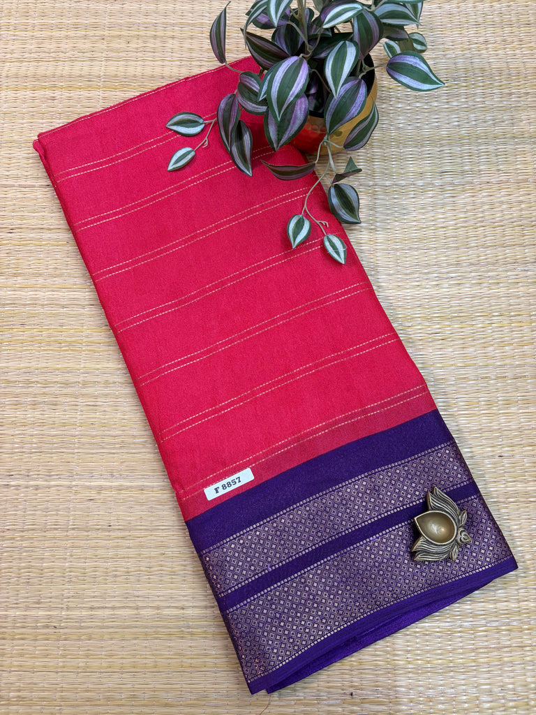 Mass Crepe Sarees #F8857