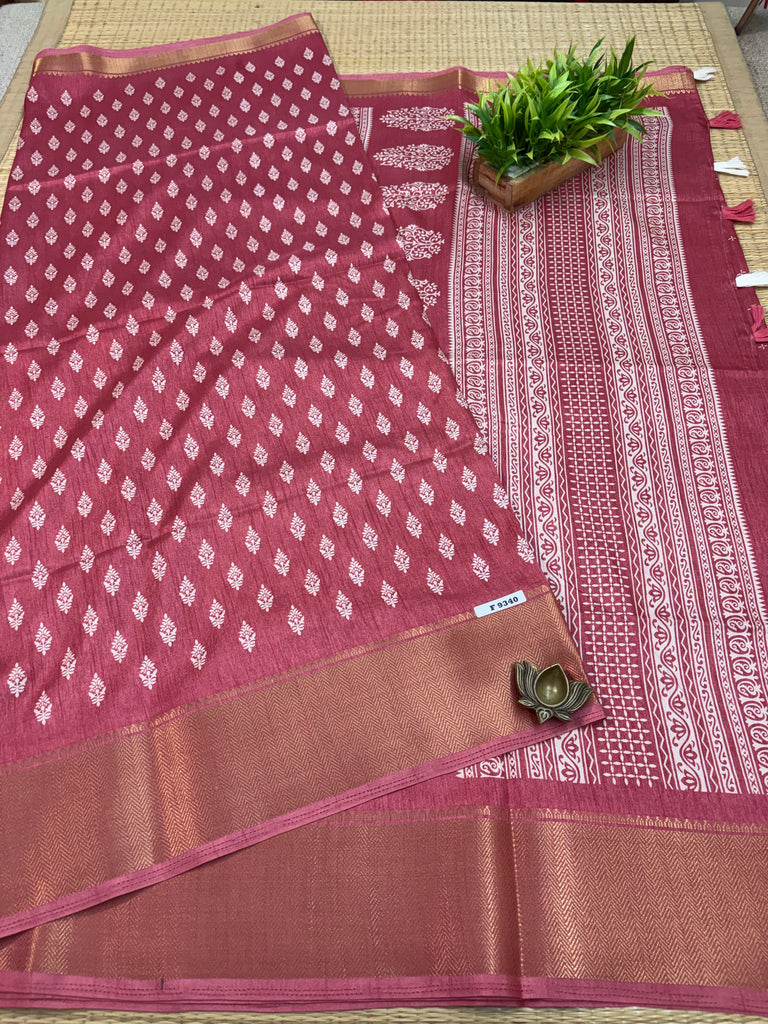 Dola Printed Silk #F9340