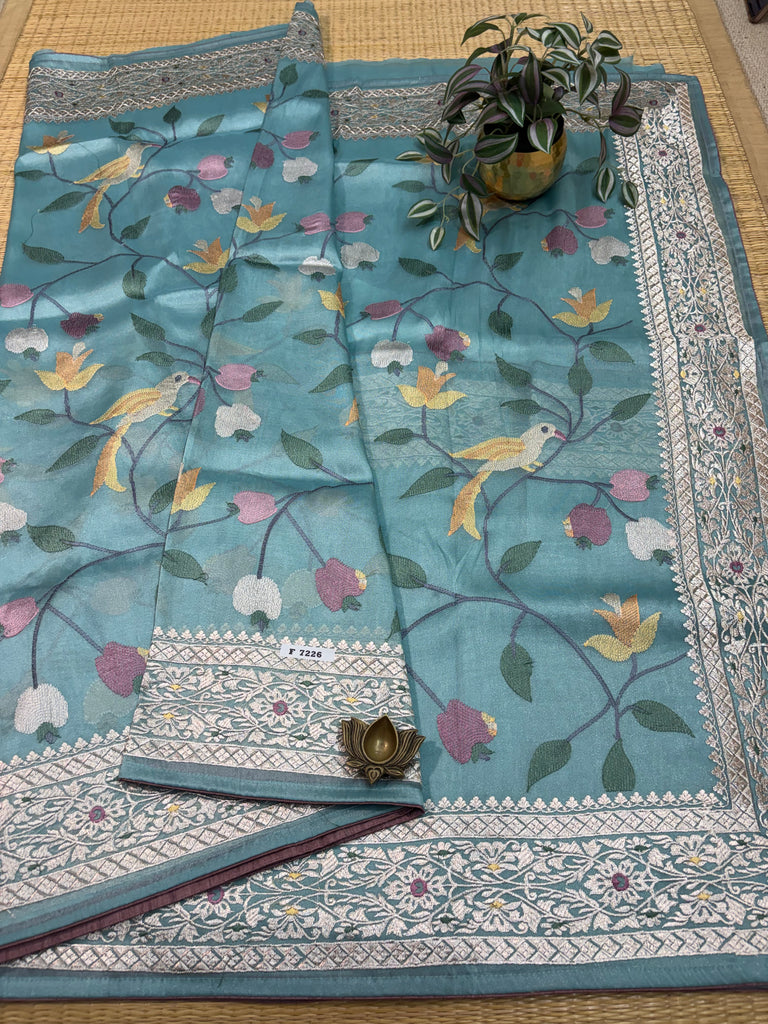 Tissue Banaras Semi Silk #F7226