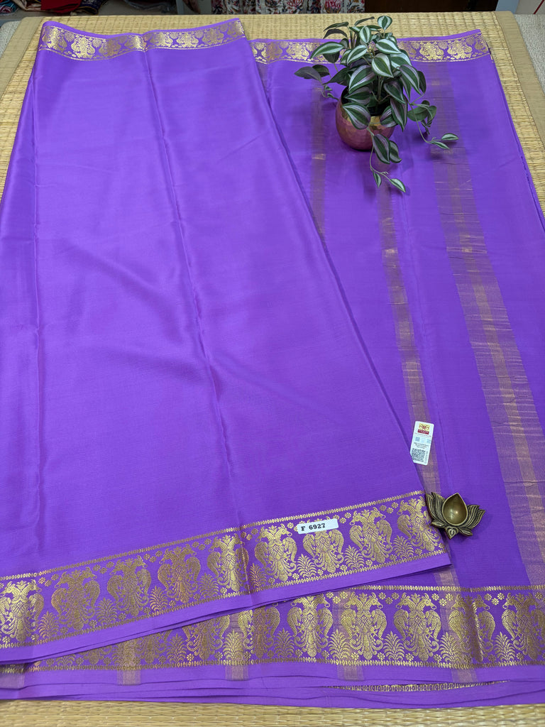 Pure Crepe Silk Saree #F6927