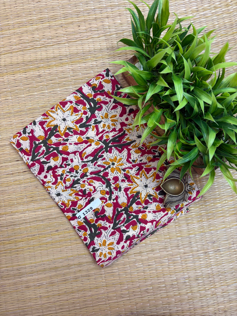 Kalamkari Semi Cotton #G1329