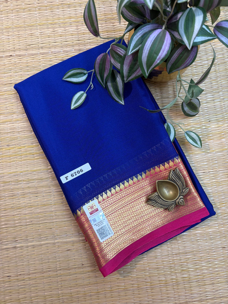 Pure Crepe Silk Saree #F6706