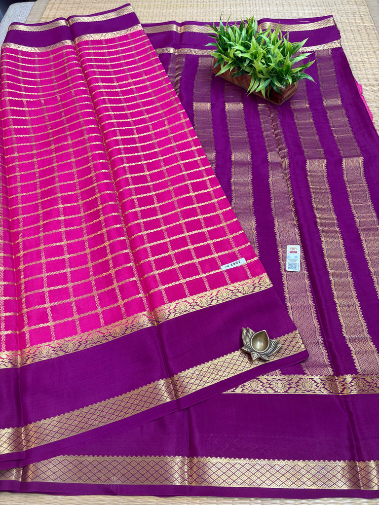 Pure Crepe Silk Saree #G1937