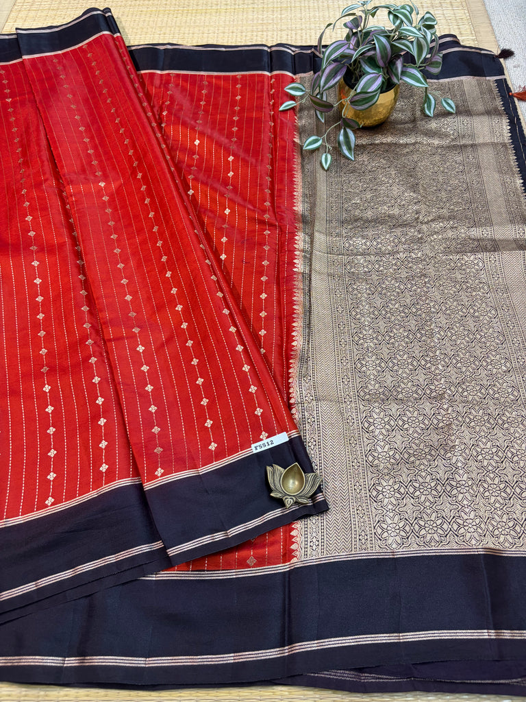 Butter crepe saree #F5512