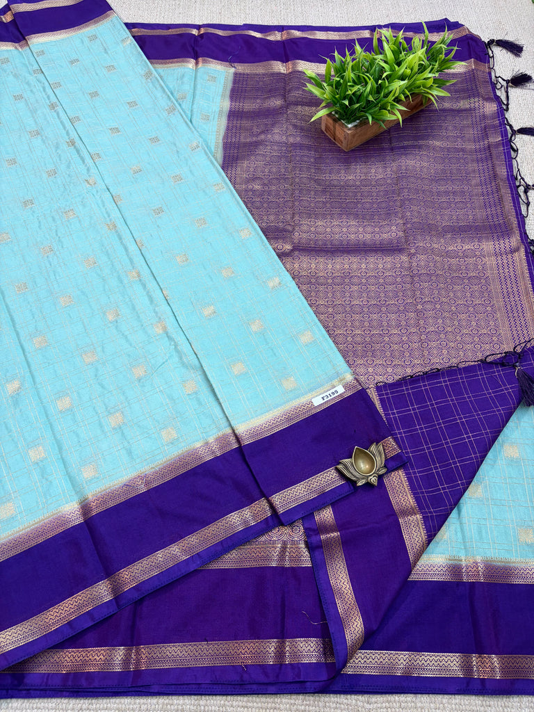 Semi Crepe Sarees #F3195