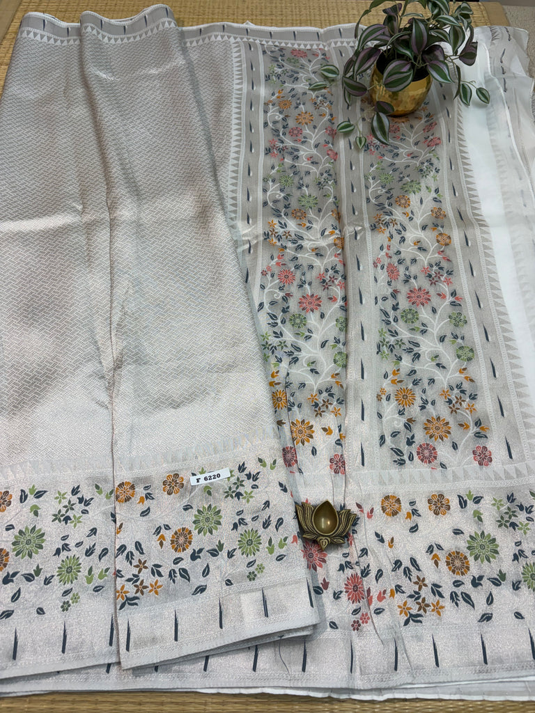 Tissue Banaras Semi Silk #F6220