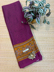 Printed Crepe Silk #F5344