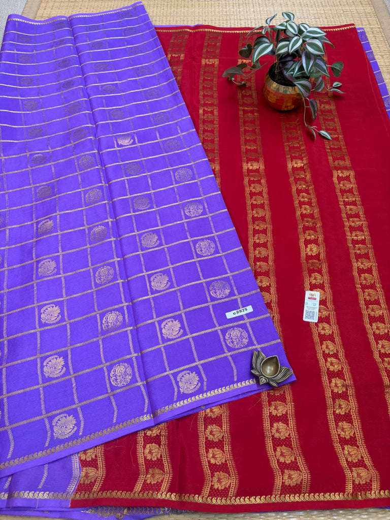Pure Crepe Silk Saree #G2875