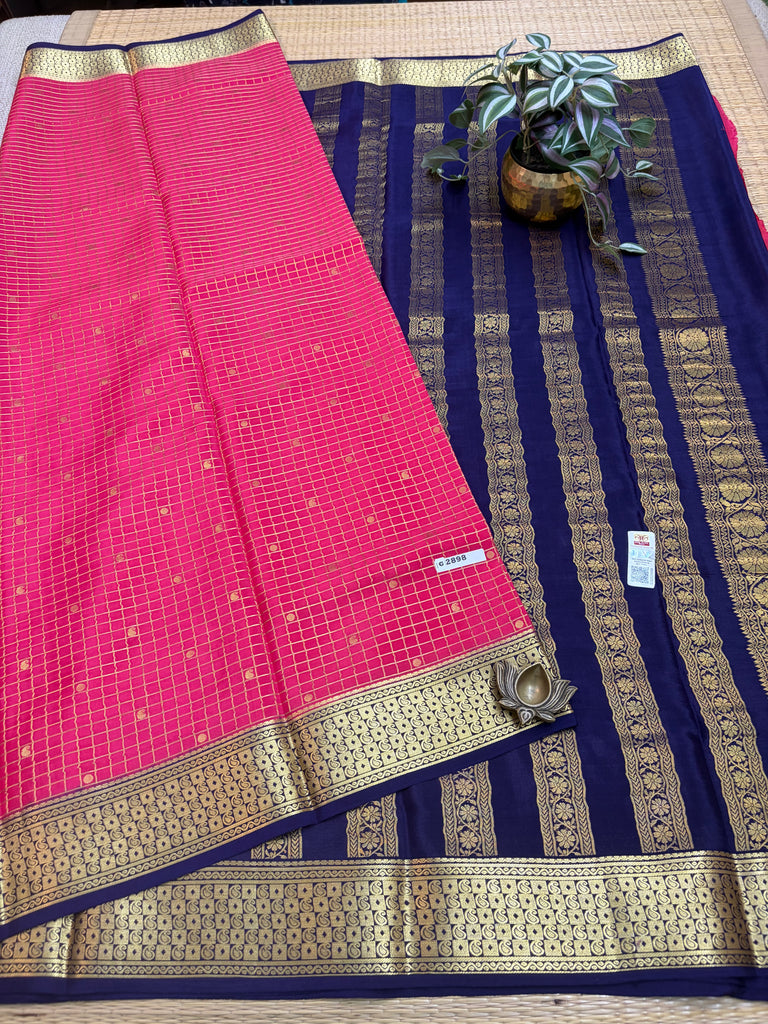 Pure Crepe Silk Saree #G2898