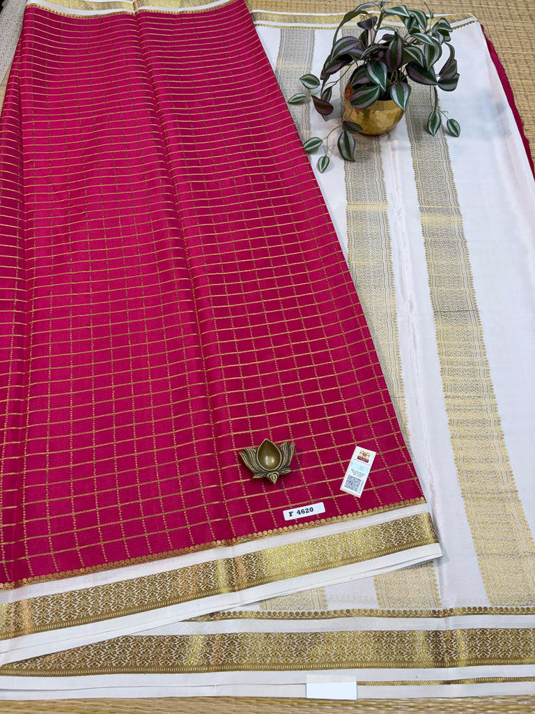 Pure Crepe Silk Saree #F4620