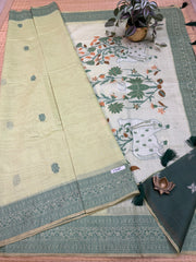 Kolkata Cotton Saree #F5060