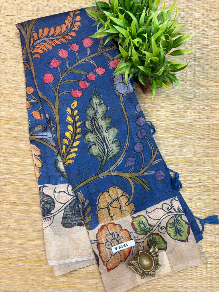 Pure Printed Silk Saree #F8141