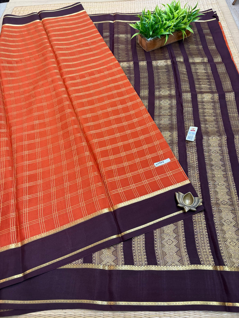 Pure Crepe Silk Saree #G1964