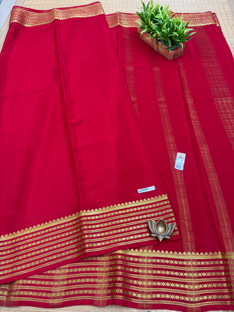 Pure Crepe Silk Saree #G1882