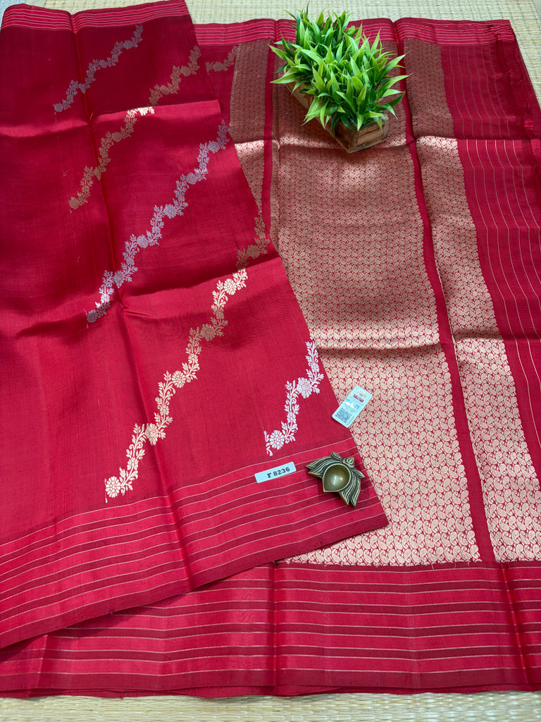 Raw Mango Pure Silk Saree #F8236