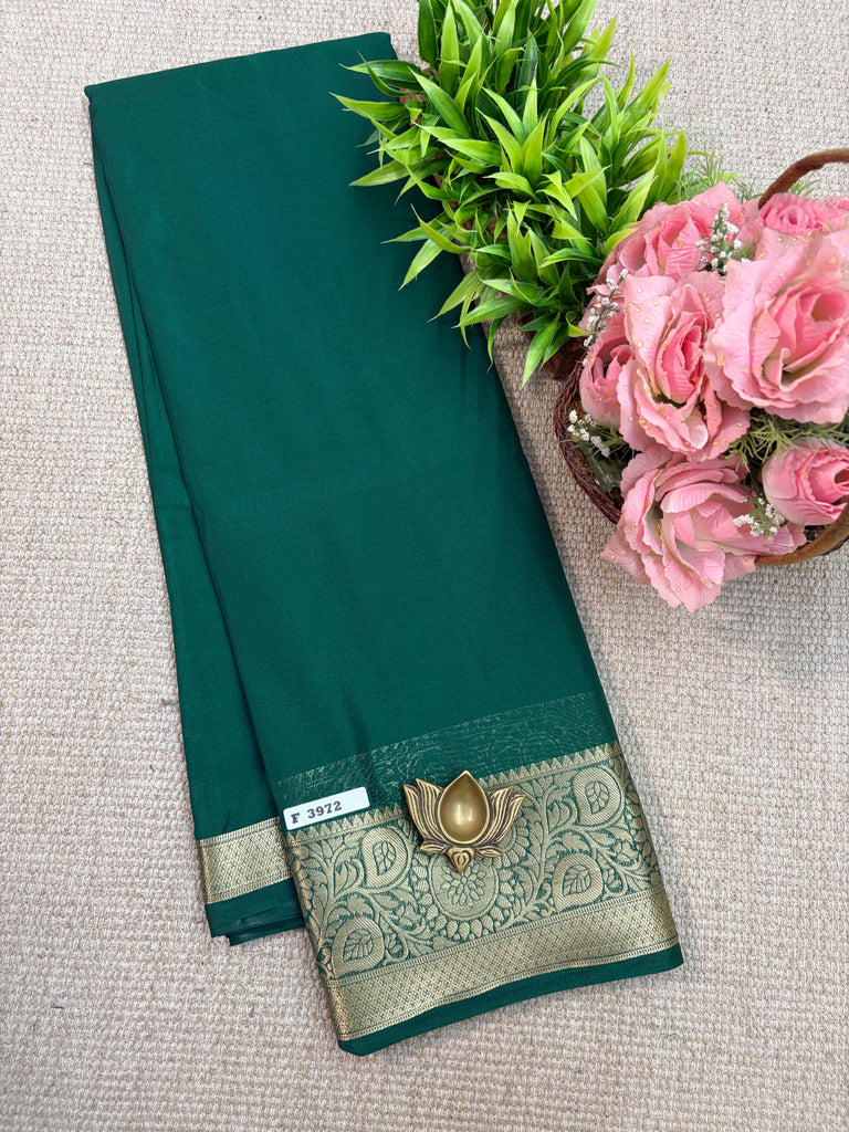 Semi Crepe Sarees #F3972