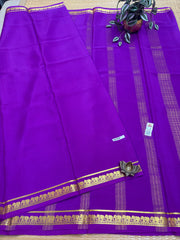 Pure Crepe Silk Saree #G588