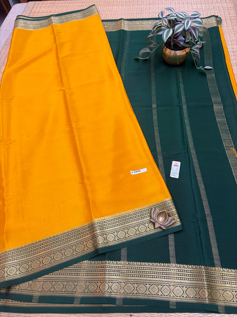 Pure Crepe Silk Saree #G2496