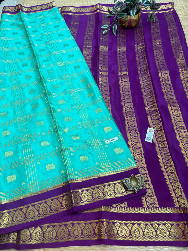 Pure Crepe Silk Saree #F7359