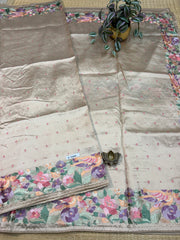 Tussar Silk Sarees #F7204