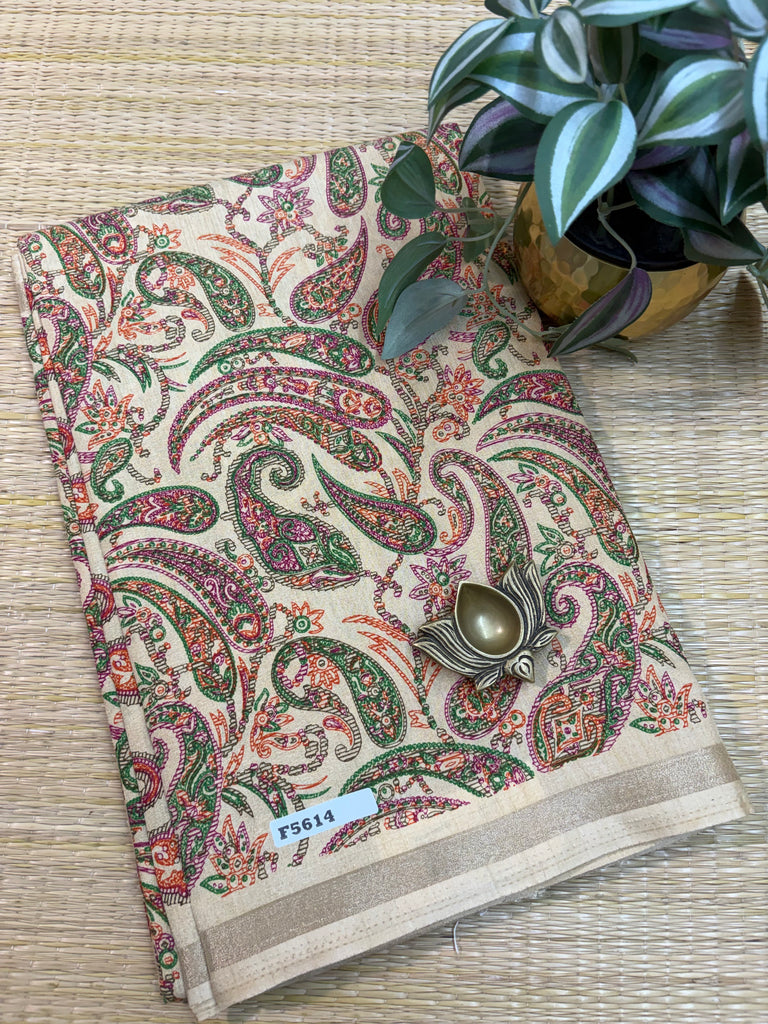 Printed Silk # F5614