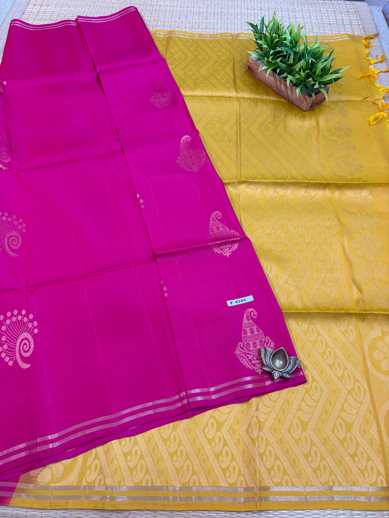 Silk Mix Sarees #F4780