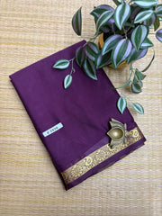 Semi Crepe Sarees # F7936