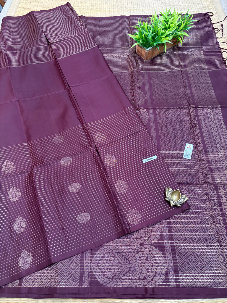 Pure Soft Silk Saree # F9906