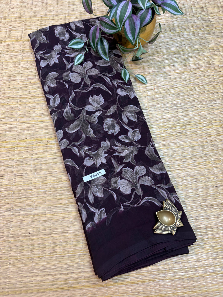 Georgette Sarees #F5313