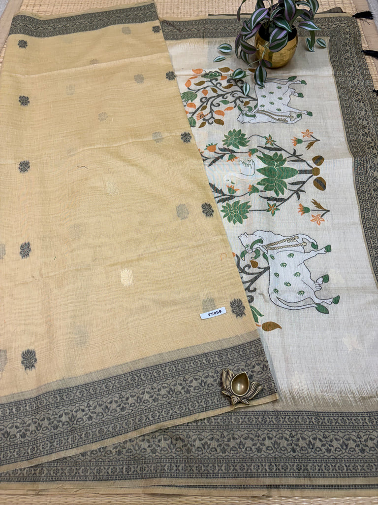 Kolkata Cotton Saree #F5059