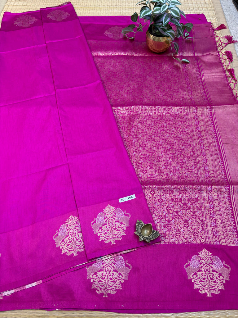Semi Jute Silk Sarees #SC168