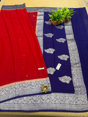 Pure Banaras Georgette Sarees #G2440