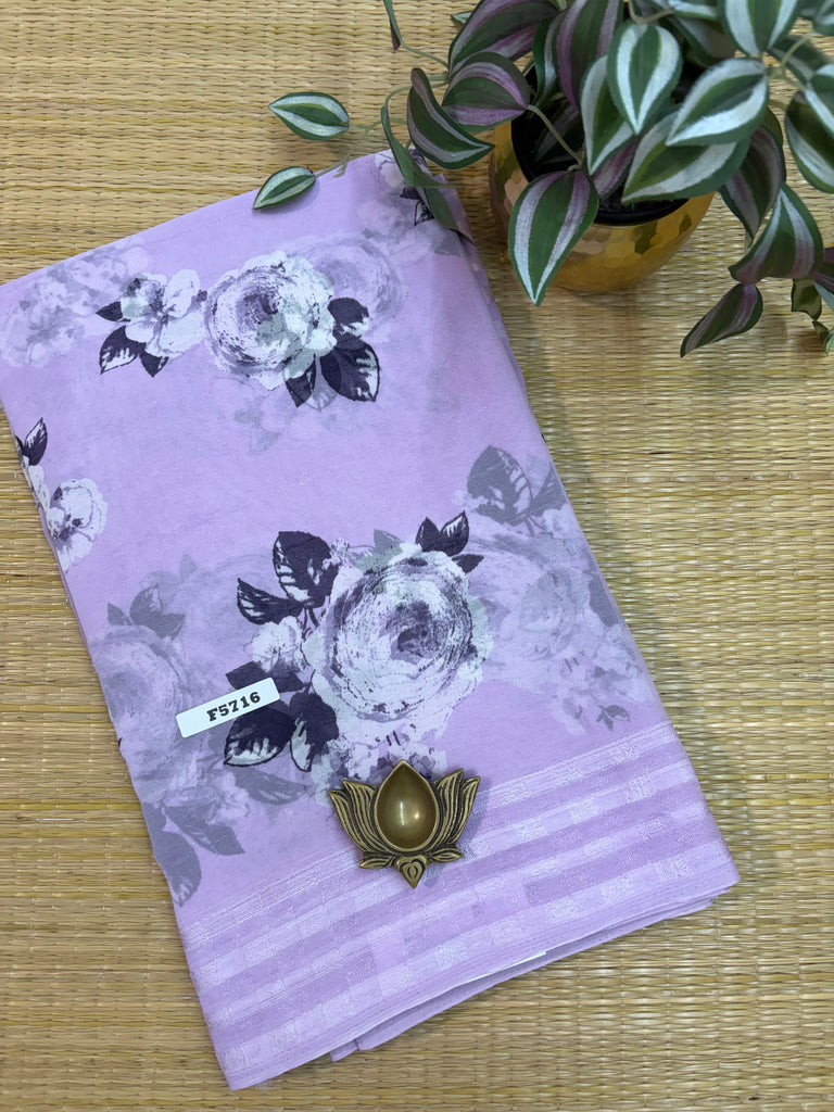 Chiffon Sarees #F5716