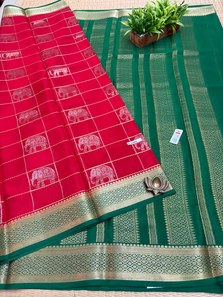 Pure Crepe Silk Saree #G1565