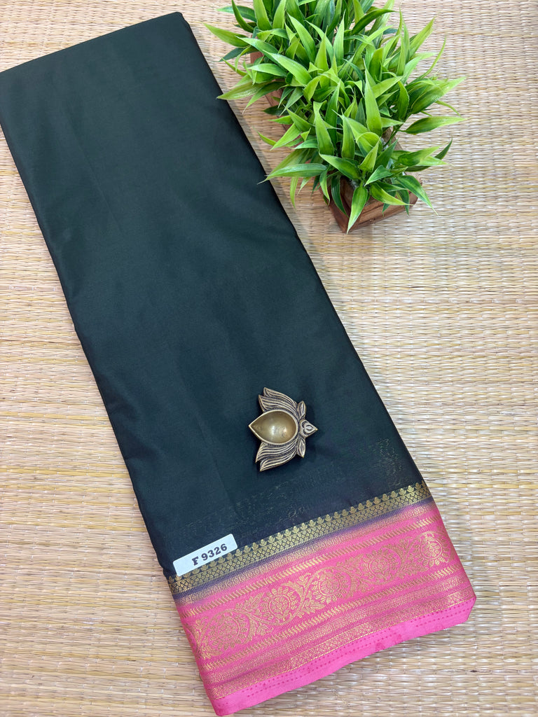 Semi Crepe Sarees # F9326