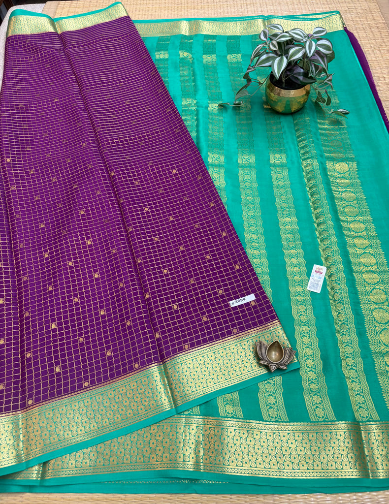Pure Crepe Silk Saree #G2894