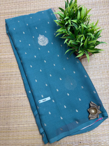 Mass Crepe Sarees #G982