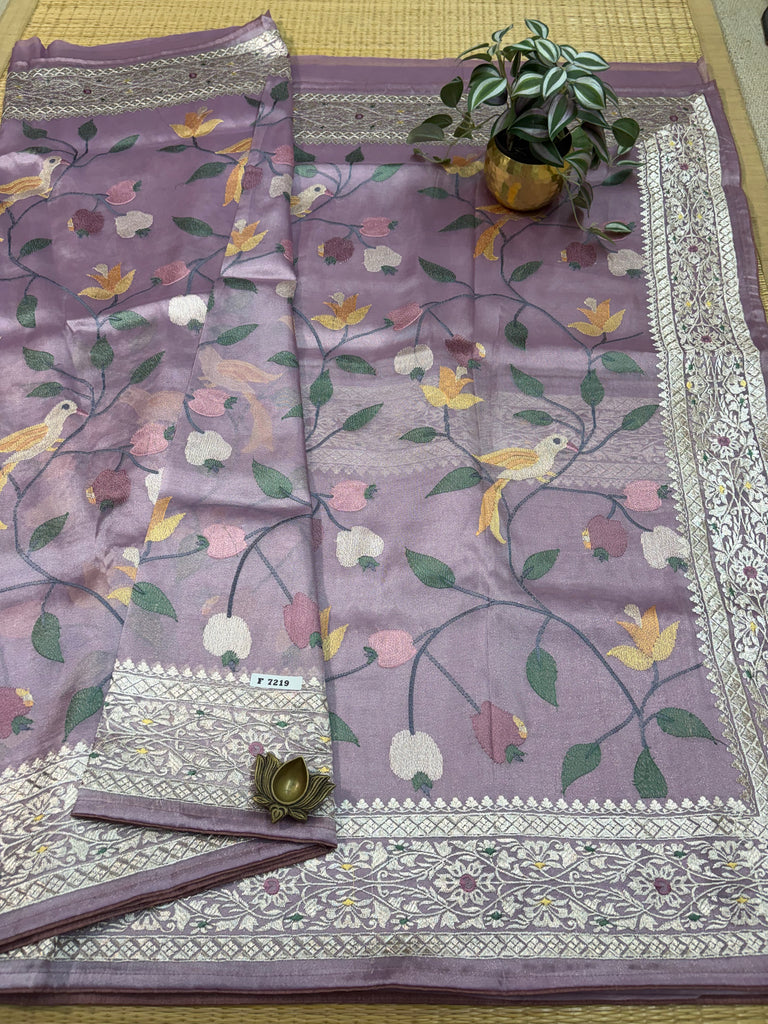Tissue Banaras Semi Silk #F7219