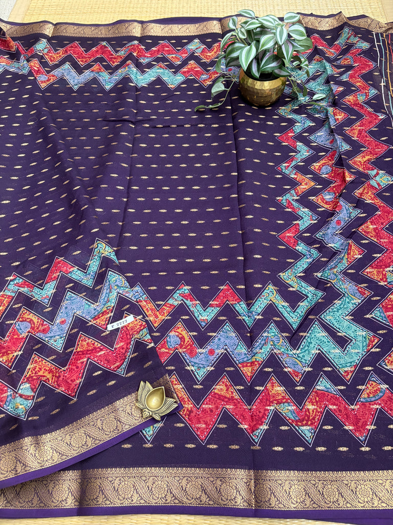 Chiffon Georgette #F7777