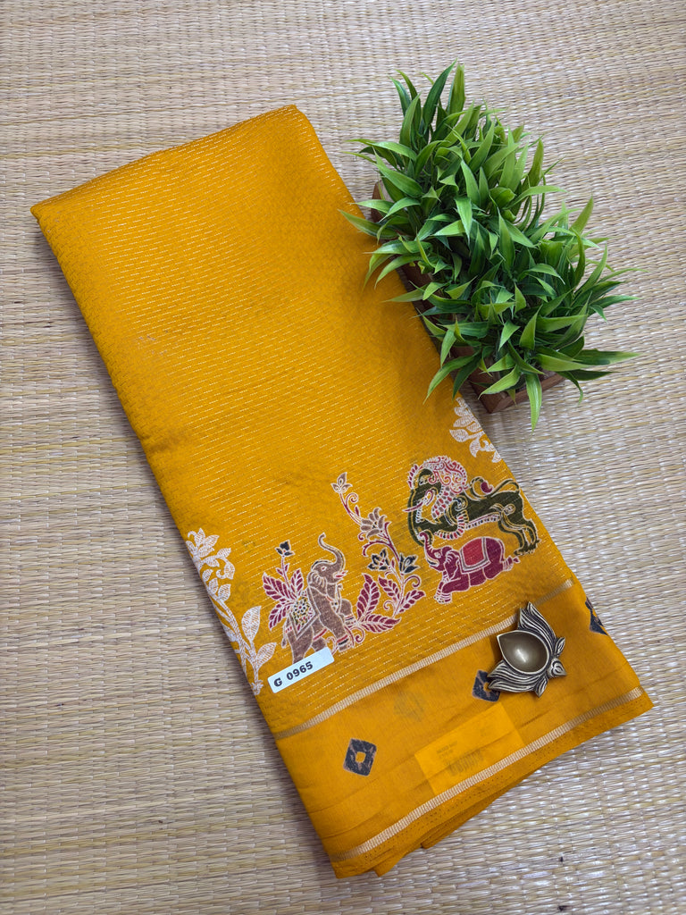 Viscose Fancy Sarees #G965