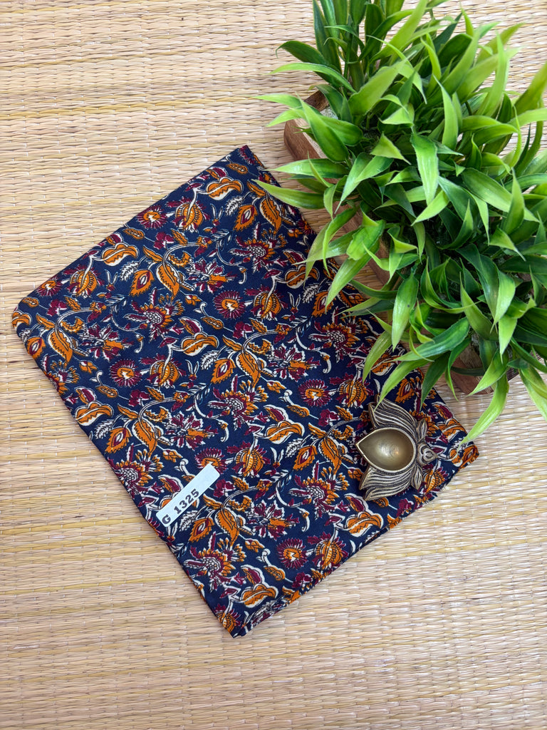Kalamkari Semi Cotton #G1325