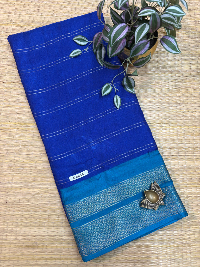 Mass Crepe Sarees #F8856