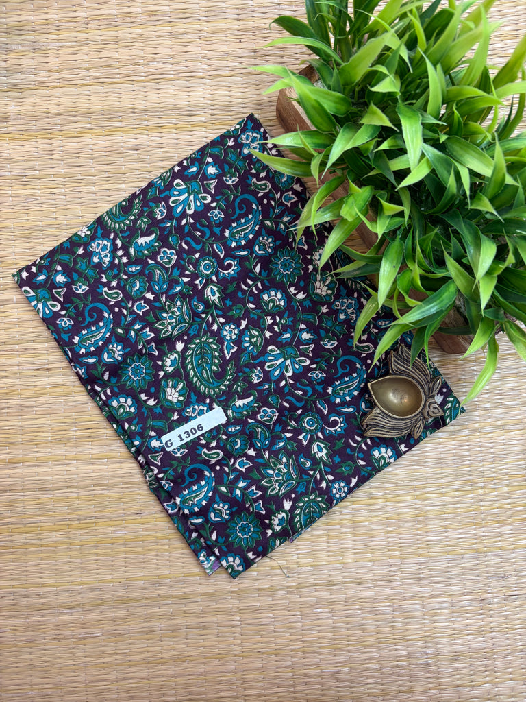 Kalamkari Semi Cotton #G1306