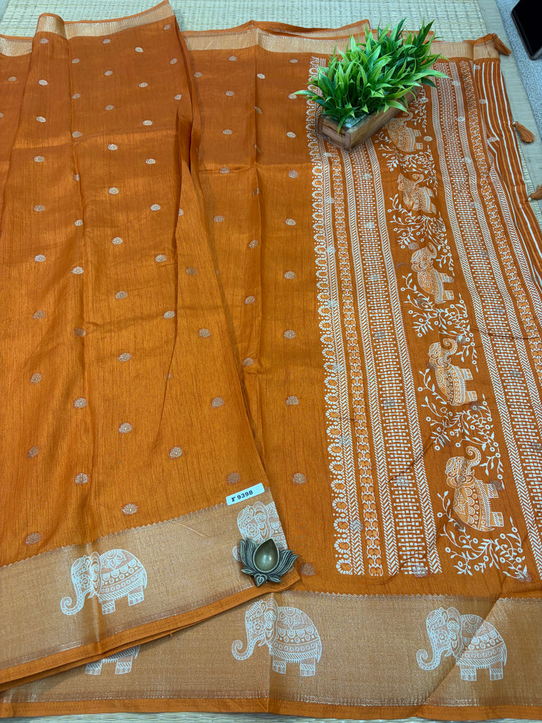 Dola Printed Silk #F9398