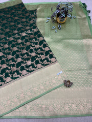 Semi Banarasi Georgette #F1724